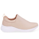 Tênis Slip On Bege Elastano