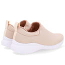 Tênis Slip On Bege Elastano