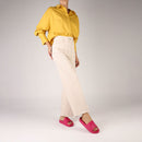 Chinelo Slide Rosa Fucsia Poofy Salto Plataforma Eva
