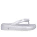 Chinelo Prata Poofy Plataforma Eva