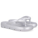 Chinelo Prata Poofy Plataforma Eva