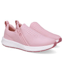 Tênis Elastano Rosa Zíper Lateral