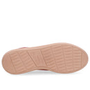 Tênis Slip On Elastano Canelado Vermelho