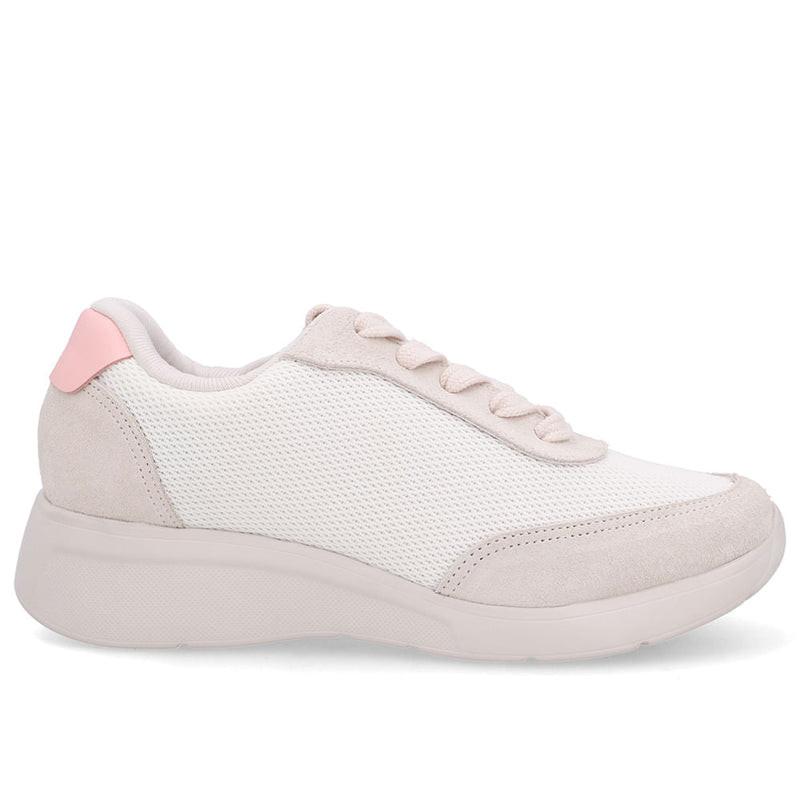 Tênis Tecido Branco Cadarço