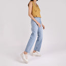 Tênis Tecido Branco Cadarço