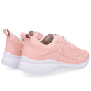 Tênis Cadarço Elástico Couro Laranja